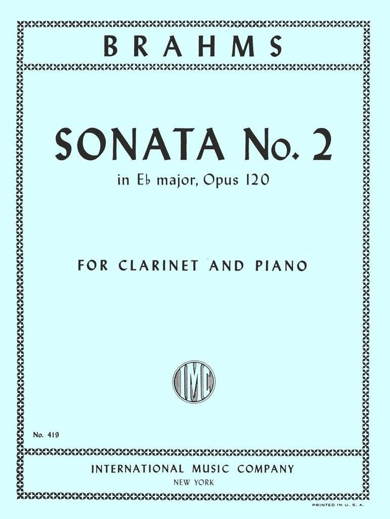 Sonata Mi B Op.120 N. 2